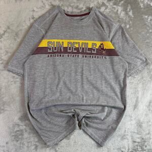 Champion Arizona State Sun Devils T Shirt Mens Medium Gray NCAA ASU College